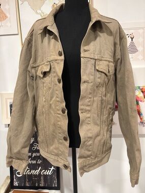 Calvin Klein Tan Jean Jacket